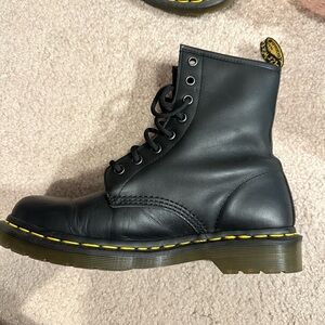 Women’s black Dr. Martens